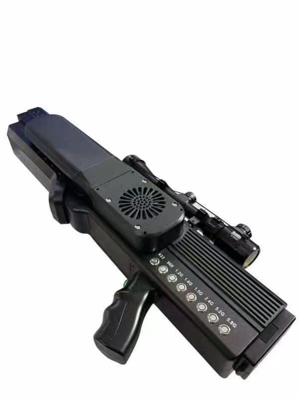  平罗手持便携式枪型低空防御反制八通道